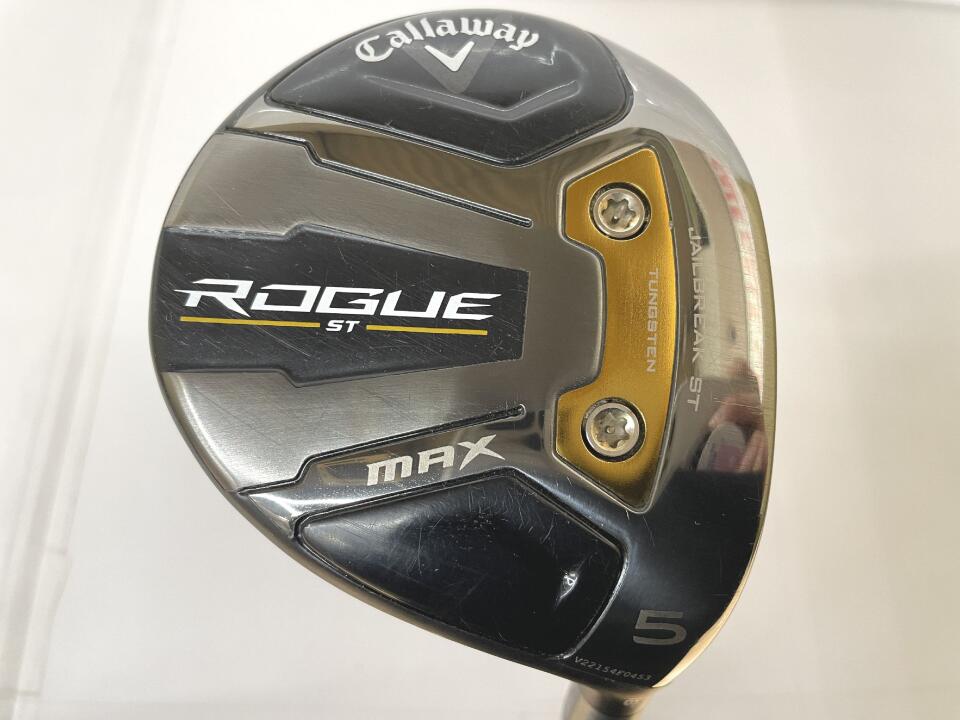 【中古】キャロウェイ ROGUE ST MAX フェアウェイウッド 5W 18° Rフレックス 42.5インチ VENTUS 5 for Callaway Cランク 右利き用 Callaway ゴルフクラブ ローグSTマックス ゴルフドゥ ゴルフ用品 GOLF DO 中古