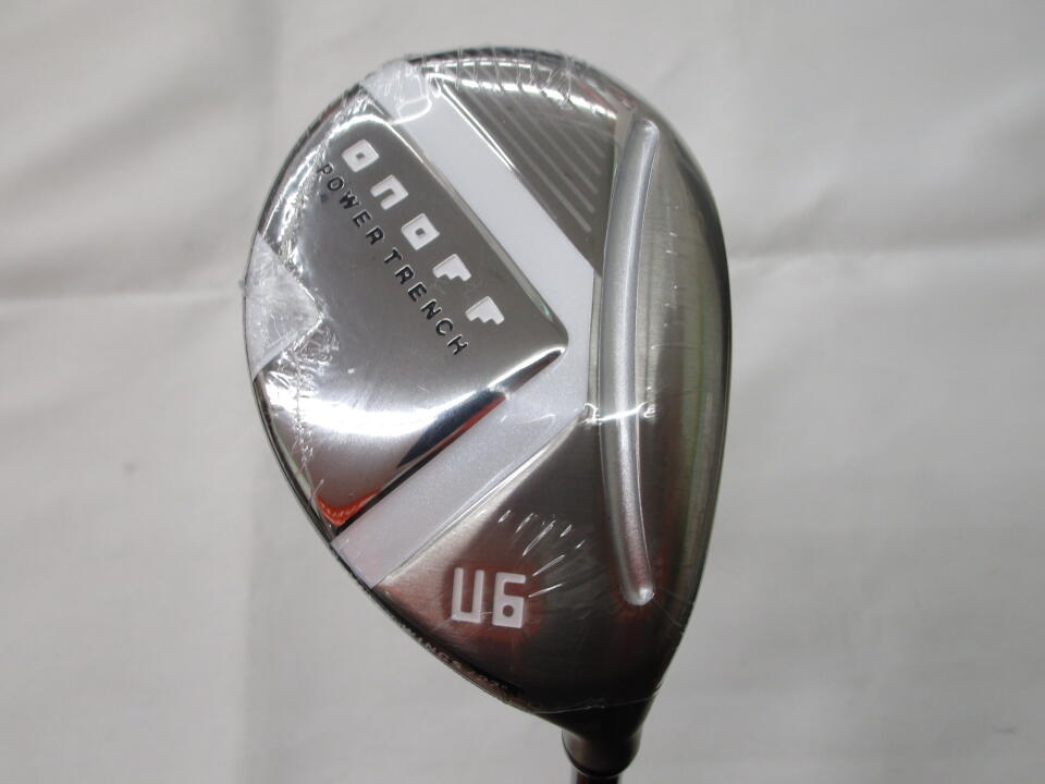 【中古】【レディースモデル】グローブライド ONOFF UTILITY WINGS LADY 2025 ユーティリティ 27° Lフレックス 38.0インチ ヘッドカバーあり SMOOTH KICK LP-425U Sランク 右利き用 GLOBERIDE ゴルフクラブ オ
