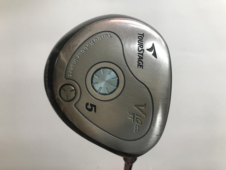 【中古】【訳あり】【レディースモデル】ブリヂストン ツアーステージ V-iQ CL (2004) フェアウェイウッド 5W 21° Lフレックス 41.25インチ TL-30 Dランク 右利き用 BRIDGESTONE ゴルフクラブ ゴルフド