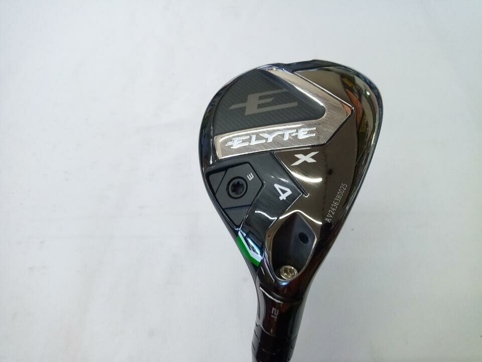 【中古】キャロウェイ ELYTE X ユーティリティ 21° Sフレックス 40.0インチ ヘッドカバーあり VENTUS GREEN 5 for Callaway Cランク 右利き用 Callaway ゴルフクラブ エリートエックス ゴルフドゥ ゴルフ用