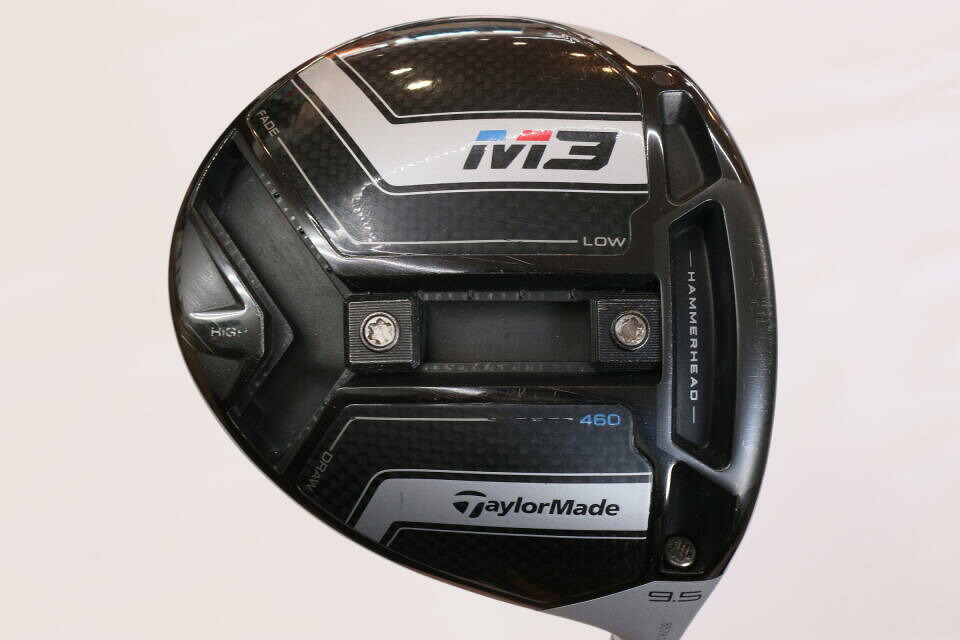 【中古】テーラーメイド M3 460 ドライバー 9.5° Sフレックス 45.25インチ ツア?AD　GP-6　 リシャフト品 Cランク 右利き用 Taylormade ゴルフクラブ ゴルフドゥ ゴルフ用品 GOLF DO 中古ゴルフクラブ