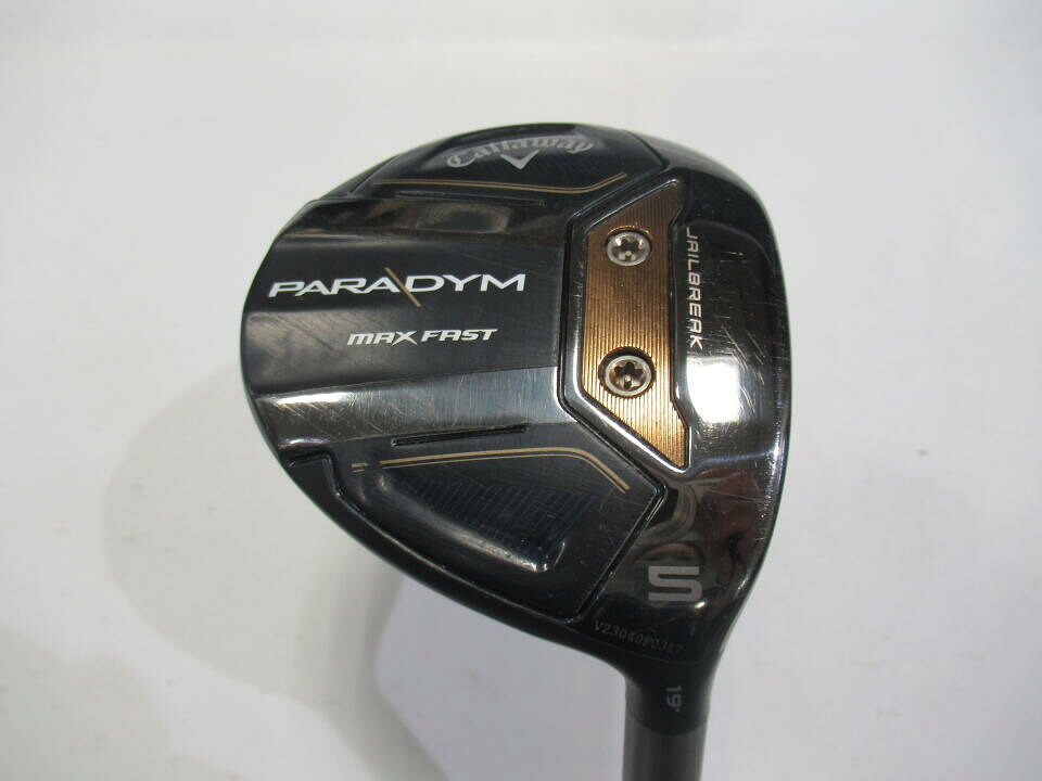 【中古】キャロウェイ PARADYM MAX FAST フェアウェイウッド 5W 19° SRフレックス 42.5インチ ヘッドカバーあり SPEEDER NX 40 for Callaway(PARADYM) Cランク 右利き用 Callaway ゴルフクラブ パラダイムマック
