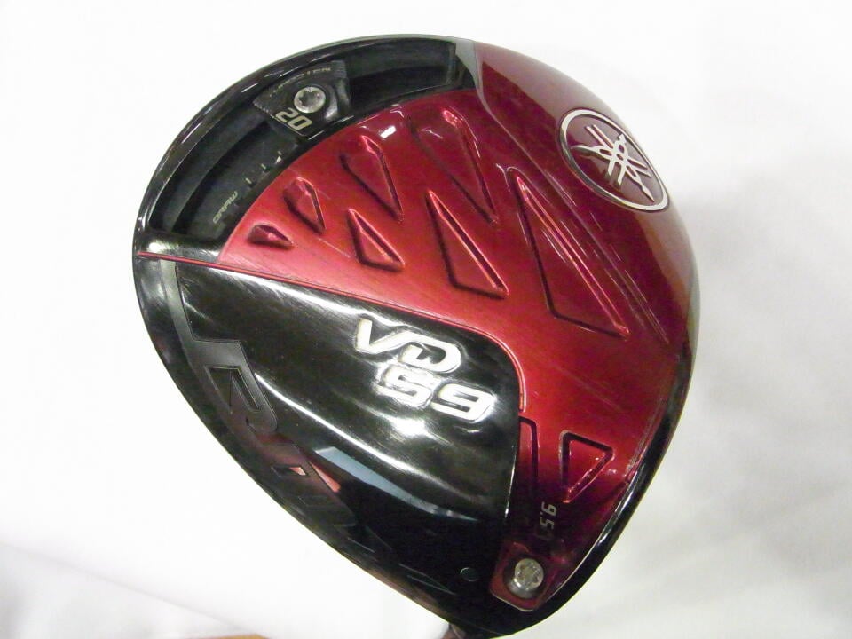 【中古】ヤマハ RMX VD59 ドライバー 9.5° Sフレックス 45.5インチ ヘッドカバーあり ◆リシャフト◆SPEEDER 661 EVO4 リシャフト品 Dランク 右利き用 YAMAHA ゴルフクラブ リミックス ゴルフドゥ ゴル