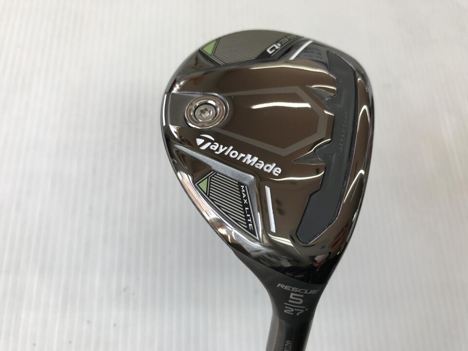 【中古】【レディースモデル】テーラーメイド Qi35 MAX LITE レディス ユーティリティ 27° Lフレックス 38.5インチ ELDIO TM40 2025 Cランク 右利き用 Taylormade ゴルフクラブ Qi35マックスライト ゴルフ