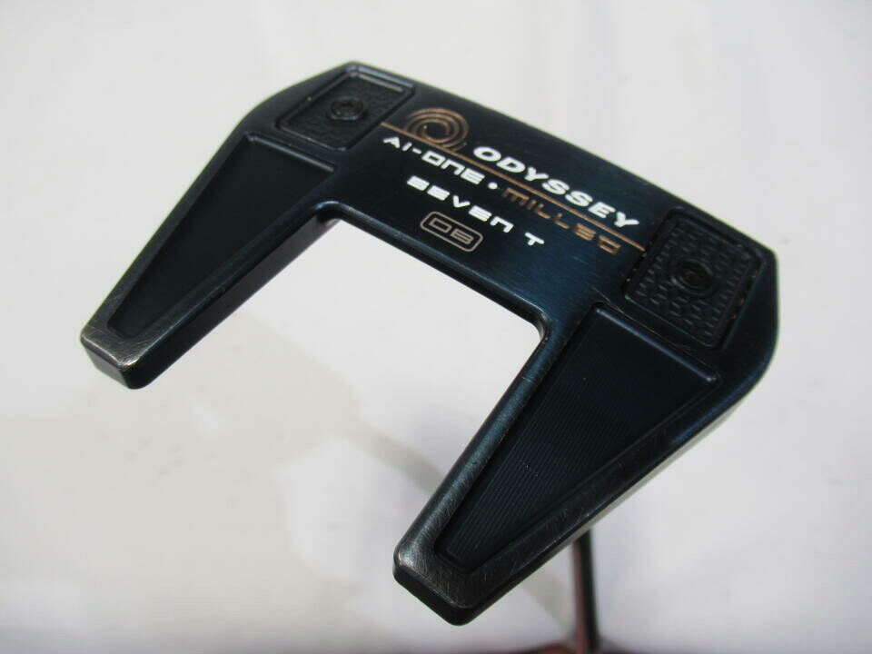 【中古】オデッセイ Ai-ONE MILLED SEVEN T パター 34.0インチ ヘッドカバーあり オリジナルスチール Cランク 右利き用 ODYSSEY ゴルフクラブ ゴルフドゥ ゴルフ用品 GOLF DO 中古ゴルフクラブ