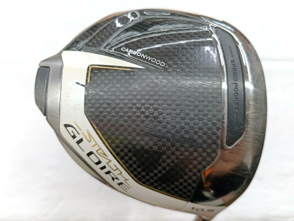 【中古】テーラーメイド STEALTH GLOIRE ドライバー 10.5° Sフレックス 46.0インチ ヘッドカバーあり SPEEDER NX for TM Dランク 右利き用 Taylormade ゴルフクラブ ステルスグローレ ゴルフドゥ ゴルフ用