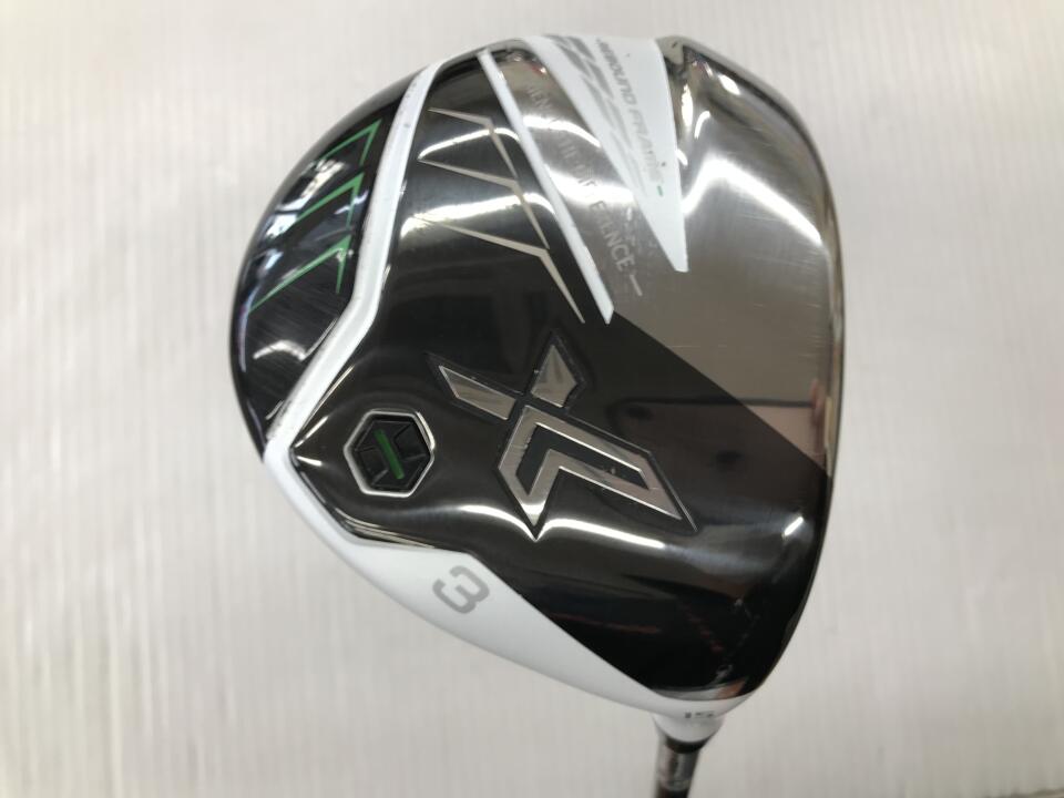 【中古】ダンロップ XXIO X-eks- 2022 ホワイト フェアウェイウッド 3W 15&deg; Sフレックス 43.0インチ ヘッドカバーあり Miyazaki AX-2 ホワイト Cランク 右利き用 DUNLOP ゴルフクラブ ゼクシオエックス2022｜ゴルフ ドゥ 中古クラブ店