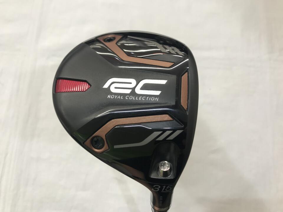 【中古】ロイヤルコレクション AM-X Ti フェアウェイウッド 3W 15&deg; Sフレックス 43.0インチ ヘッドカバーあり RC AT-5 Bランク 右利き用 Royal Collection ゴルフクラブ ゴルフドゥ ゴルフ用品 GOLF DO 中｜ゴルフ ドゥ 中古クラブ店