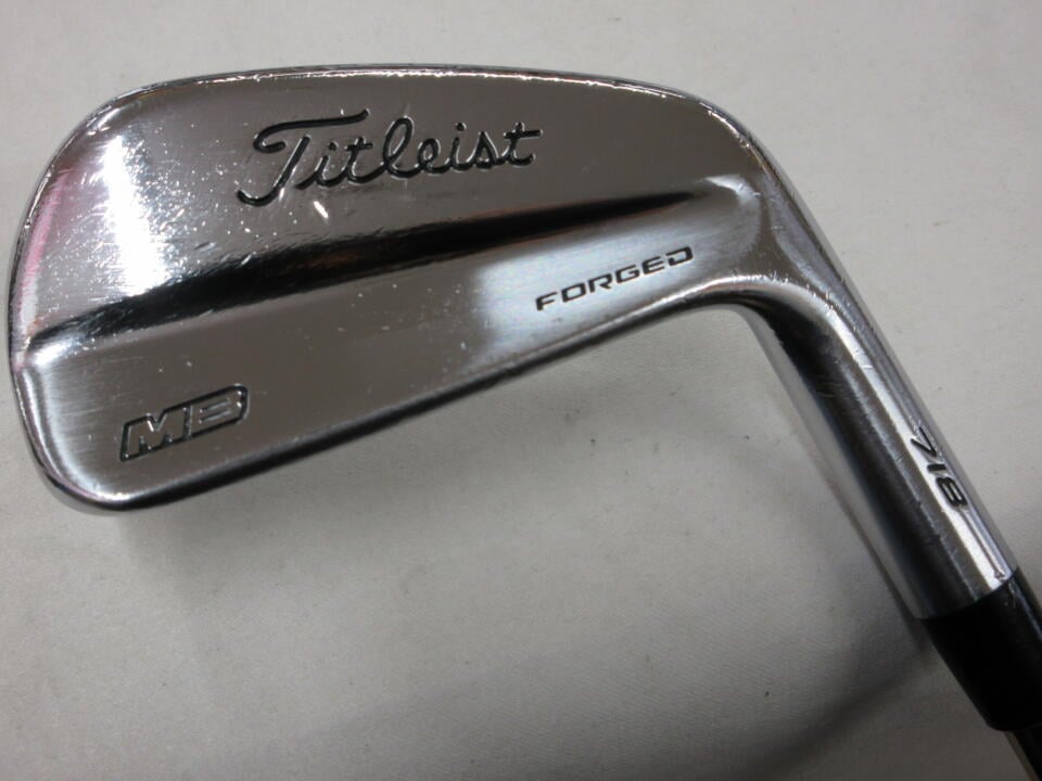【中古】タイトリスト MB 718 アイアンセット 27° S200フレックス 38.0インチ AMT TOUR WHITE Cランク 右利き用 Titleist ゴルフクラブ ゴルフドゥ ゴルフ用品 GOLF DO 中古ゴルフクラブ