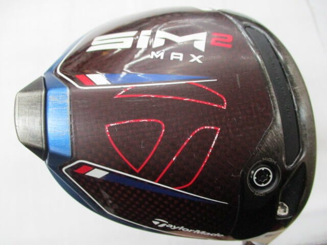 【中古】テーラーメイド SIM2 MAX USA EDITION ドライバー 9° Sフレックス 45.5インチ ヘッドカバーあり VENTUS BLUE 5 US リシャフト品 Dランク 右利き用 Taylormade ゴルフクラブ シム2マックス ゴルフド|ゴルフ ドゥ 中古クラブ店