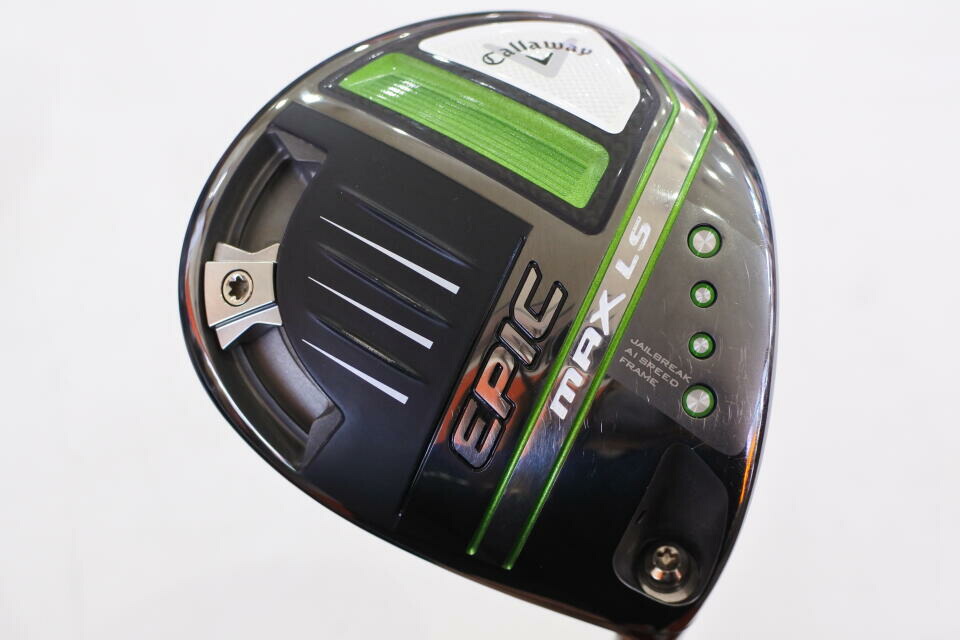 【中古】【訳あり】キャロウェイ EPIC MAX LS ドライバー SRフレックス 45.0インチ ヘッドカバーあり ディアマナ MX5.5 リシャフト品 Cランク 右利き用 Callaway ゴルフクラブ エピックマックスLS ゴ