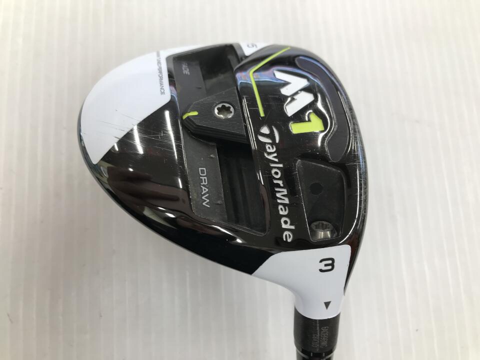 【中古】テーラーメイド M1 2017 フェアウェイウッド 3W 15° Sフレックス 43.25インチ TM1-117 Dランク 右利き用 Taylormade ゴルフクラブ ゴルフドゥ ゴルフ用品 GOLF DO 中古ゴルフクラブ