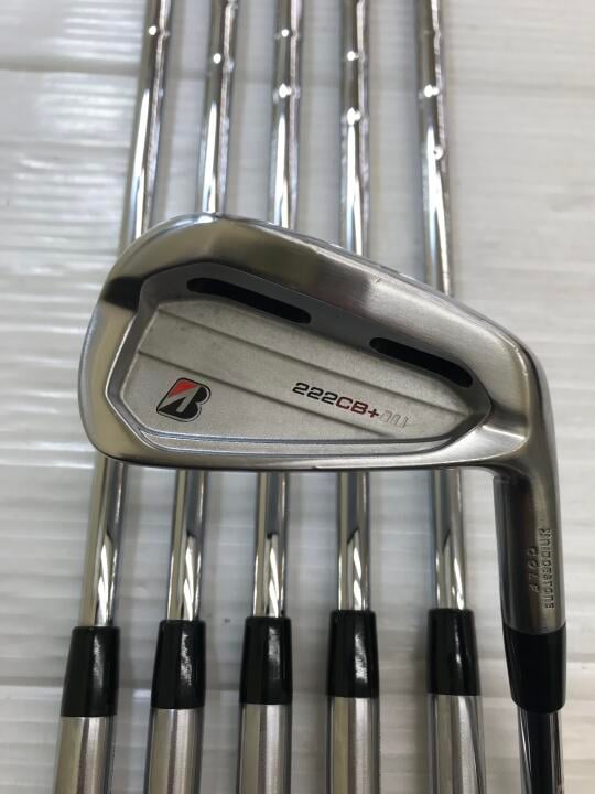 【中古】ブリヂストン 222CB+ アイアンセット Sフレックス 38.0インチ NSプロ950GH neo Cランク 右利き用 BRIDGESTONE ゴルフクラブ ゴルフドゥ ゴルフ用品 GOLF DO 中古ゴルフクラブ