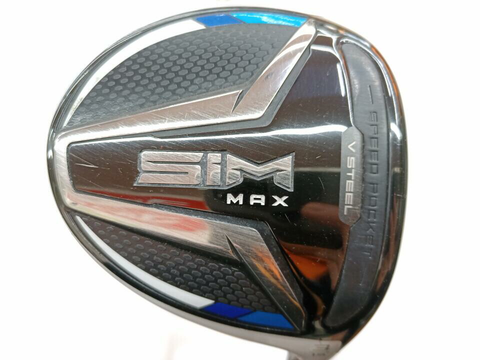 【中古】テーラーメイド SIM MAX フェアウェイウッド 3W 15° SRフレックス 43.0インチ AOSAKI リシャフト品 Cランク 右利き用 Taylormade ゴルフクラブ シムマックス ゴルフドゥ ゴルフ用品 GOLF DO 中古