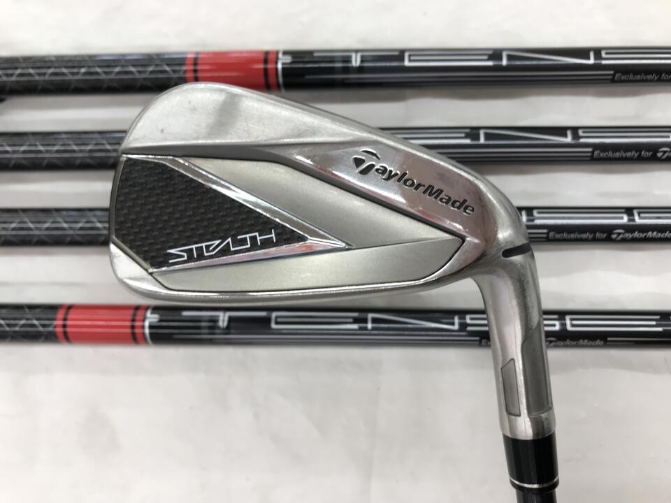 【中古】テーラーメイド STEALTH アイアンセット Sフレックス 37.75インチ TENSEI RED TM60 Cランク 右利き用 Taylormade ゴルフクラブ ステルス ゴルフドゥ ゴルフ用品 GOLF DO 中古ゴルフクラブ