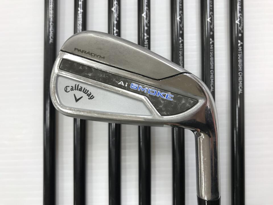 【中古】キャロウェイ PARADYM Ai SMOKE アイアンセット Rフレックス 37.75インチ TENSEI 50 for Callaway(Ai SMOKE) Cランク 右利き用 Callaway ゴルフクラブ パラダイムAiスモーク ゴルフドゥ ゴルフ用品 GOLF D