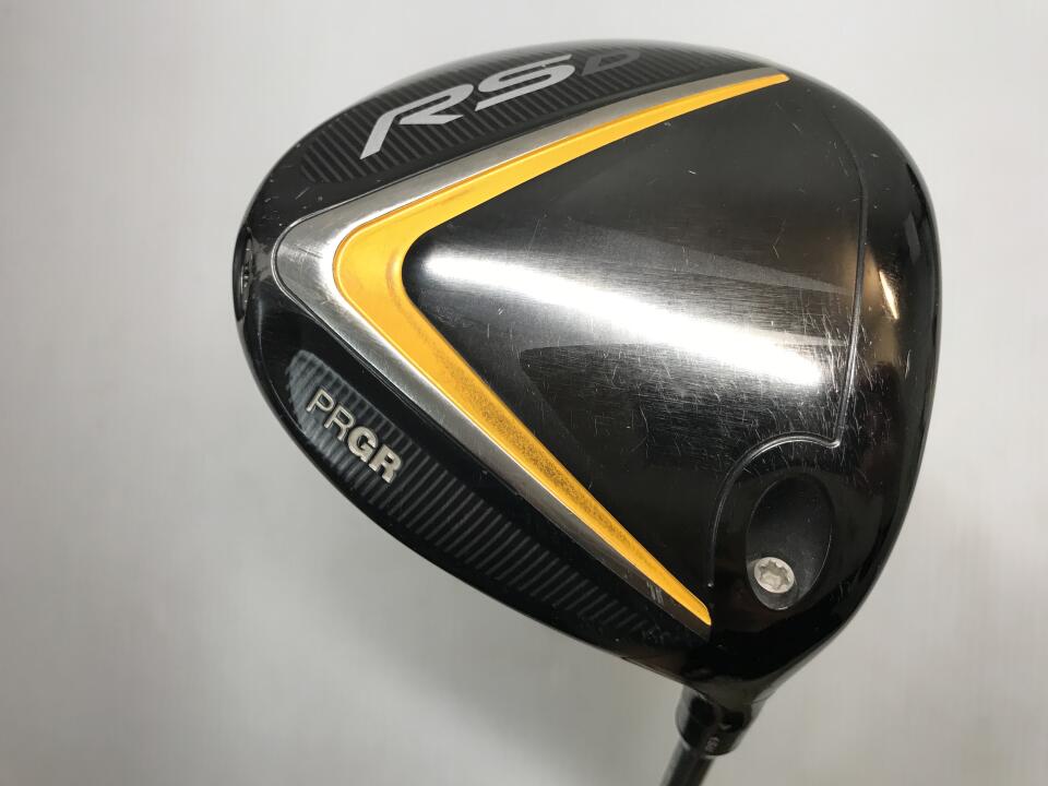 【中古】プロギア RS D JUST ドライバー 10.5° Rフレックス 45.75インチ ヘッドカバーあり Speeder EVOLUTION　for PRGR リシャフト品 Cランク 右利き用 PRGR ゴルフクラブ ゴルフドゥ ゴルフ用品 GOLF DO 中