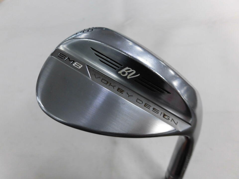 【中古】タイトリスト ボーケイ SM8 ツアークローム ウェッジ 58° S200フレックス 35.25インチ ﾀﾞｲﾅﾐｯｺﾞｰﾙﾄﾞ リシャフト品 Dランク 右利き用 Titleist ゴルフクラブ ゴルフドゥ ゴル