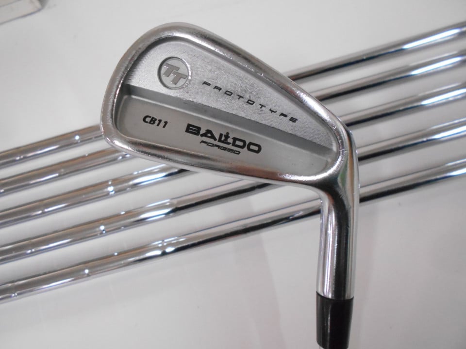 【中古】【訳あり】バルド TT PROTOTYPE CB11 FORGED アイアンセット 37.75インチ DG ラベル無し リシャフト品 Dランク 右利き用 BALDO ゴルフクラブ ゴルフドゥ ゴルフ用品 GOLF DO 中古ゴルフクラブ