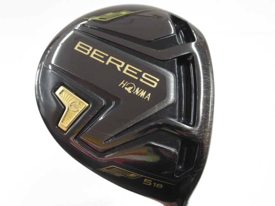 【中古】ホンマゴルフ BERES BLACK フェアウェイウッド 5W 18° Rフレックス 42.5インチ ヘッドカバーあり ARMRQ MX BLACK Cランク 右利き用 ゴルフクラブ ゴルフドゥ ゴルフ用品 GOLF DO 中古ゴルフクラ