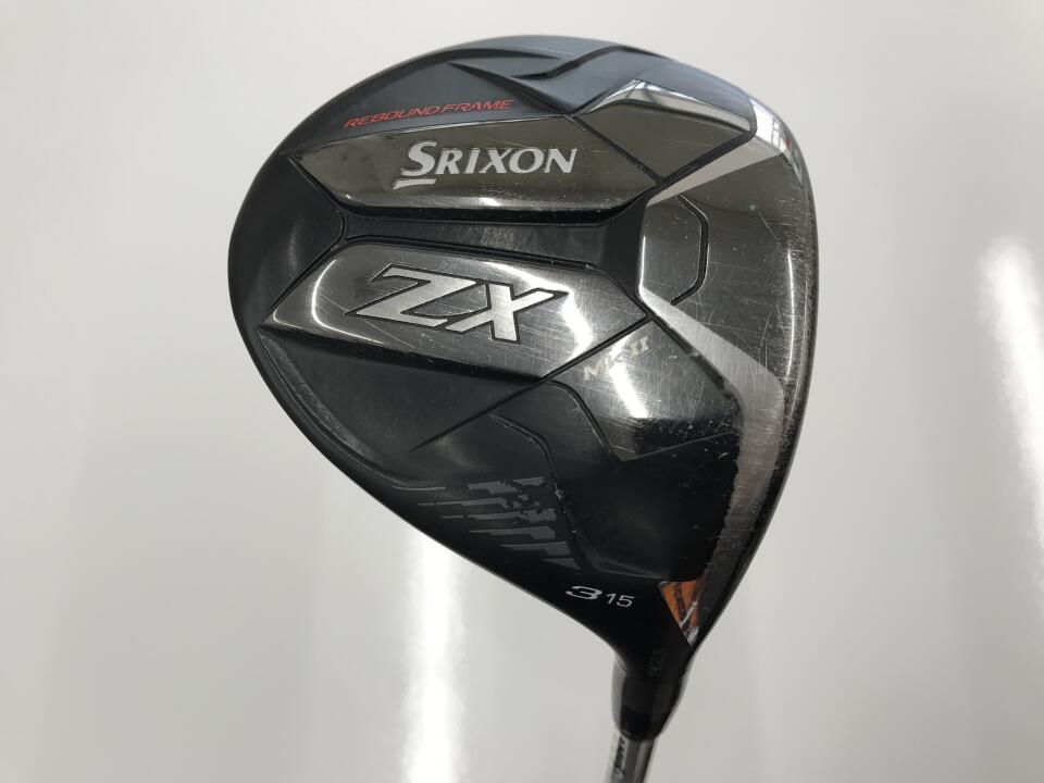 【中古】ダンロップ SRIXON ZX Mk2 フェアウェイウッド 3W 15&deg; Rフレックス 43.0インチ Diamana ZX-2 50 Cランク 右利き用 DUNLOP ゴルフクラブ スリクソンZX MX2 ゴルフドゥ ゴルフ用品 GOLF DO 中古ゴルフク｜ゴルフ ドゥ 中古クラブ店