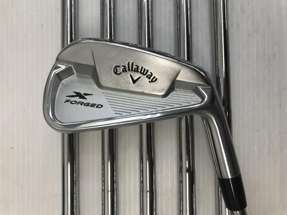 【中古】【訳あり】キャロウェイ X FORGED STAR 2021 アイアンセット Sフレックス 38.0インチ NSプロ950GH neo Dランク 右利き用 Callaway ゴルフクラブ エックスフォージドスター2021 ゴルフドゥ ゴルフ