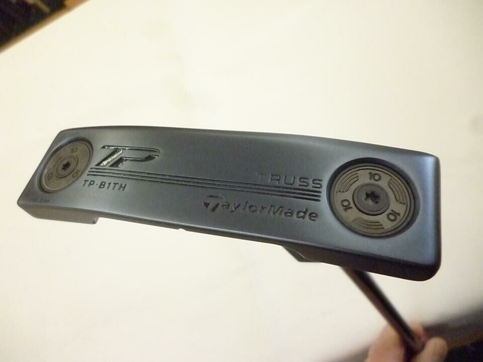 【中古】テーラーメイド TP TRUSS MID NIGHT BLUE B1TH パター 34.0インチ ヘッドカバーあり オリジナルスチール Bランク 右利き用 Taylormade ゴルフクラブ ゴルフドゥ ゴルフ用品 GOLF DO 中古ゴルフクラ画像