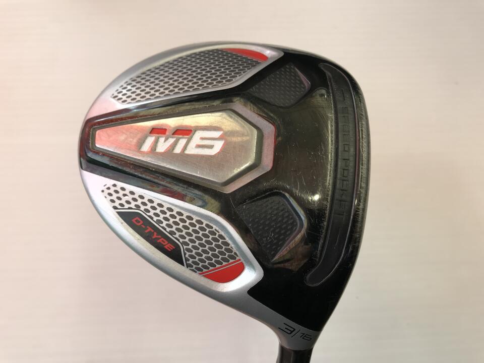【中古】テーラーメイド M6 D-Type US フェアウェイウッド 3W 16° Sフレックス 43.25インチ TENSEI CK OR65 リシャフト品 Cランク 右利き用 Taylormade ゴルフクラブ ゴルフドゥ ゴルフ用品 GOLF DO 中古ゴ