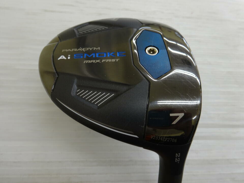 Callaway - キャロウェイ フェアウェイウッド PARADYM MAX FAST　7W 22° キャロウェイ『 PARADYM MAX FAST』フェアウェイウッド トラック