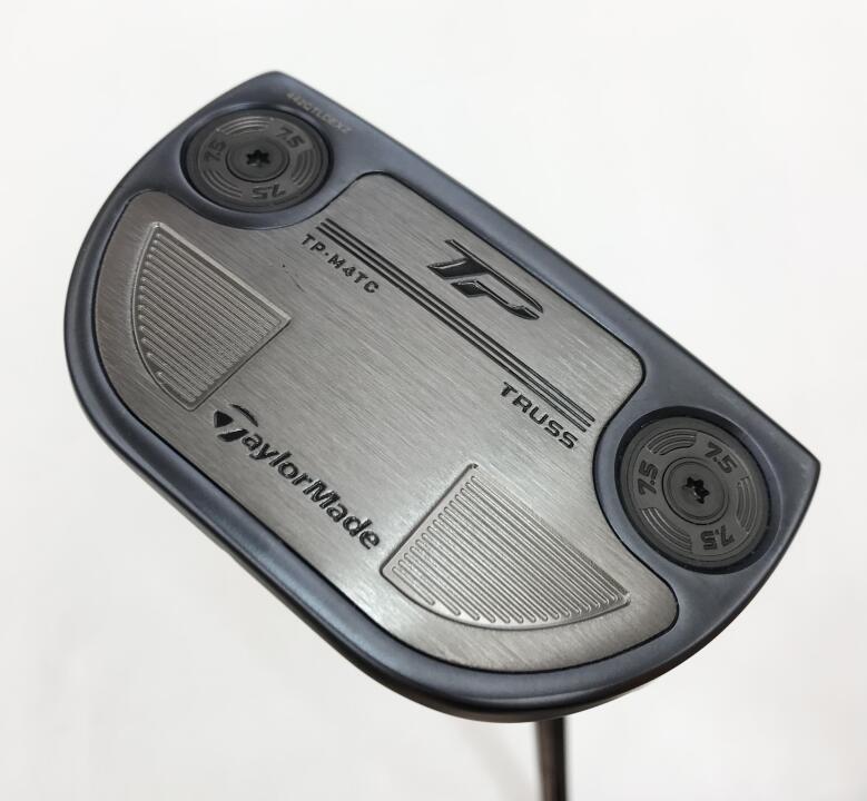 【1日限定】7月1日00:00~23:59 対象商品限定ポイント5倍！【中古】テーラーメイド TP TRUSS MID NIGHT BLUE M4TC パター 34.0インチ ヘッドカバーあり オリジナルスチール Cランク 右利き用 Taylormade ゴル画像