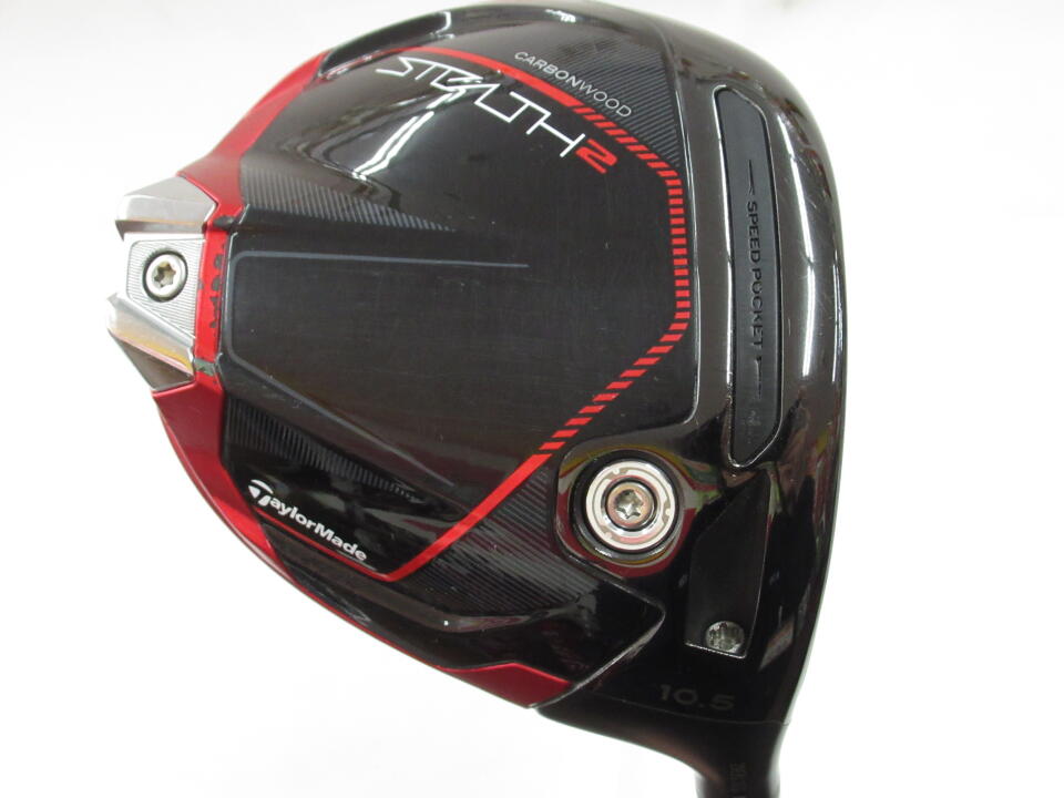 【中古】テーラーメイド STEALTH2 ドライバー 10.5° Sフレックス 45.75インチ TENSEI RED TM50(初代STEALTH用） リシャフト品 Cランク 右利き用 Taylormade ゴルフクラブ ステルス2 ゴルフドゥ ゴルフ用品 GO