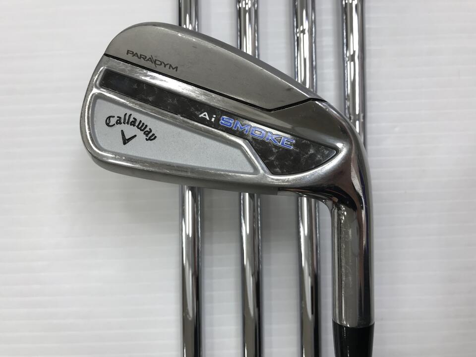【中古】キャロウェイ PARADYM Ai SMOKE アイアンセット Sフレックス 37.75インチ NSプロ950GH neo Cランク 右利き用 Callaway ゴルフクラブ パラダイムAiスモーク ゴルフドゥ ゴルフ用品 GOLF DO 中古ゴル｜ゴルフ ドゥ 中古クラブ店