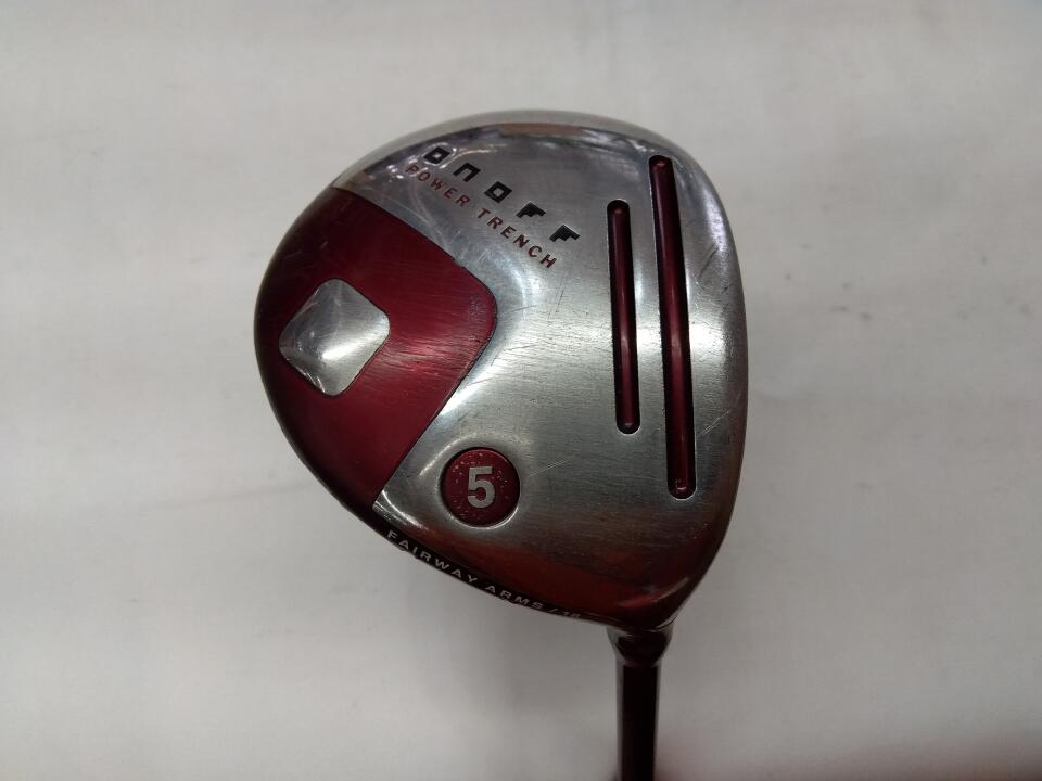 【中古】グローブライド ONOFF FAIRWAY ARMS AKA 2016 フェアウェイウッド 5W 18° SRフレックス 42.5インチ SMOOTH KICK MP-516F Dランク 右利き用 GLOBERIDE ゴルフクラブ オノフ フェアウェイアームズ アカ ゴ