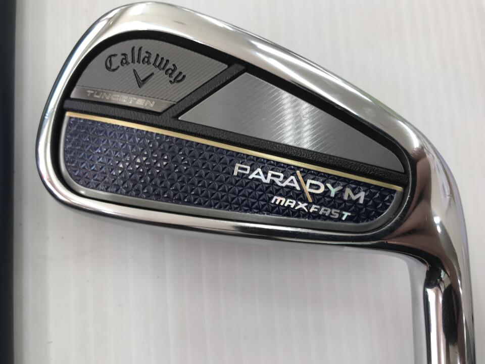 【中古】キャロウェイ PARADYM MAX FAST アイアンセット Rフレックス 37.75インチ SPEEDER NX 40 for Callaway(PARADYM) Cランク 右利き用 Callaway ゴルフクラブ パラダイムマックスファスト ゴルフドゥ ゴルフ
