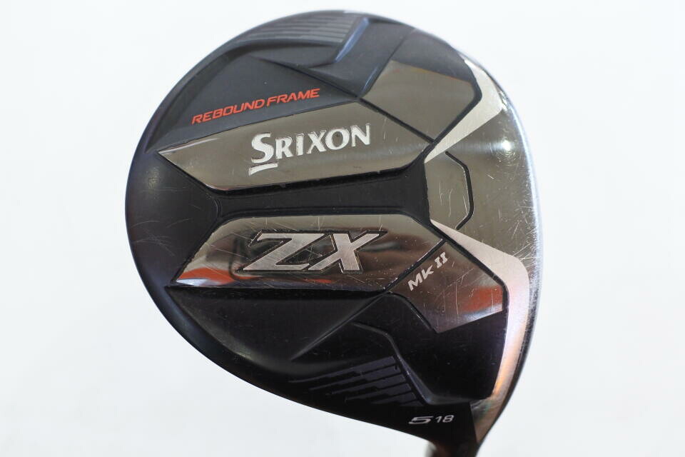【中古】ダンロップ SRIXON ZX Mk2 フェアウェイウッド 5W 18° SRフレックス 42.5インチ ヘッドカバーあり Diamana ZX-2 50 Dランク 右利き用 DUNLOP ゴルフクラブ スリクソンZX MX2 ゴルフドゥ ゴルフ用品