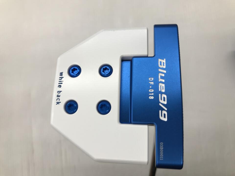 【中古】キャスコ Blue 9/9 DF-018 パター 34.0インチ ヘッドカバーあり KBS CT TOUR PUTTER 120 Cランク 右利き用 Kasco ゴルフクラブ ゴルフドゥ ゴルフ用品 GOLF DO 中古ゴルフクラブ