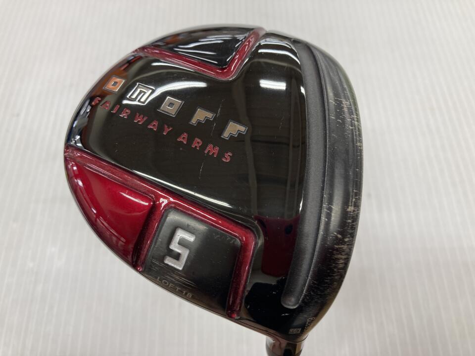 【中古】グローブライド ONOFF FAIRWAY ARMS AKA 2022 フェアウェイウッド 5W 18° Rフレックス 42.5インチ SMOOTH KICK MP-522F Dランク 右利き用 GLOBERIDE ゴルフクラブ オノフ フェアウェイアームズ アカ ゴ|ゴルフ ドゥ 中古クラブ店