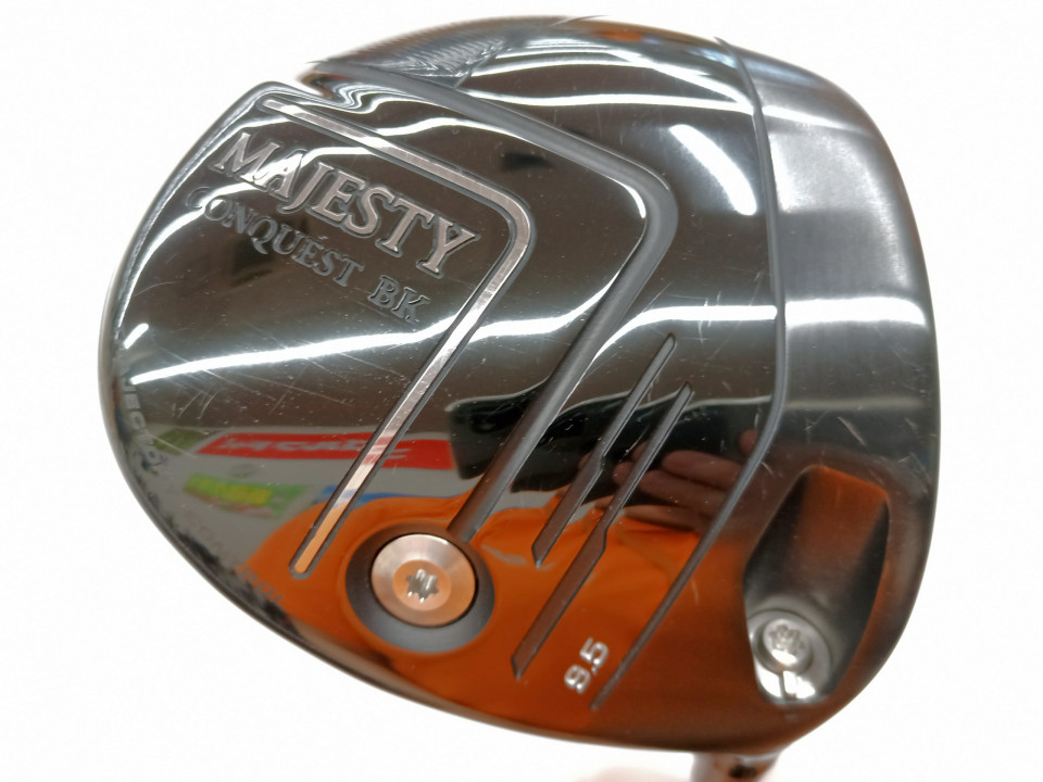 【中古】マジェスティゴルフ MAJESTY CONQUEST BK ドライバー 9.5° Sフレックス 45.5インチ ヘッドカバーあり Speeder EVOLUTION HV330 Cランク 右利き用 MAJESTY ゴルフクラブ ゴルフドゥ ゴルフ用品 GOLF DO|ゴルフ ドゥ 中古クラブ店