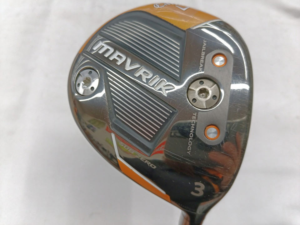 【中古】キャロウェイ MAVRIK SUB ZERO フェアウェイウッド 3W 15&deg; Sフレックス 43.25インチ Speeder EVOLUTION 6 FW60 Cランク 右利き用 Callaway ゴルフクラブ マーベリックサブゼロ ゴルフドゥ ゴルフ用品｜ゴルフ ドゥ 中古クラブ店