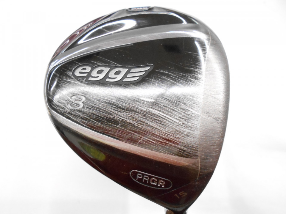 【中古】プロギア egg 2018 (2w.3w.5w) フェアウェイウッド 3W 15° 43.0インチ egg オリジナルカーボン Dランク 右利き用 PRGR ゴルフクラブ ゴルフドゥ ゴルフ用品 GOLF DO 中古ゴルフクラブ