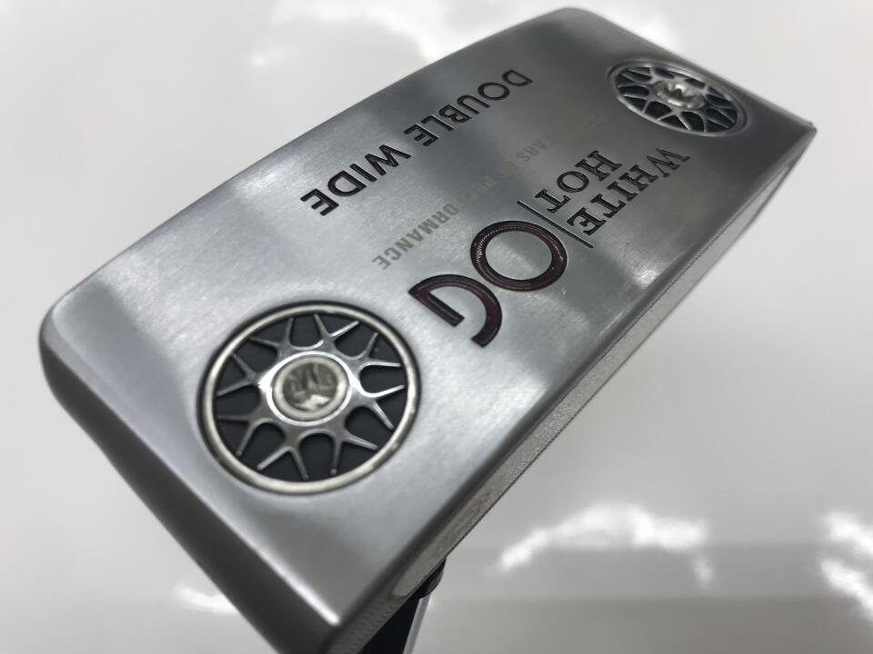 【中古】オデッセイ ホワイト ホット OG DOUBLE WIDE パター 34.0インチ オリジナルスチール Cランク 右利き用 ODYSSEY ゴルフクラブ ゴルフドゥ ゴルフ用品 GOLF DO 中古ゴルフクラブ｜ゴルフ ドゥ 中古クラブ店