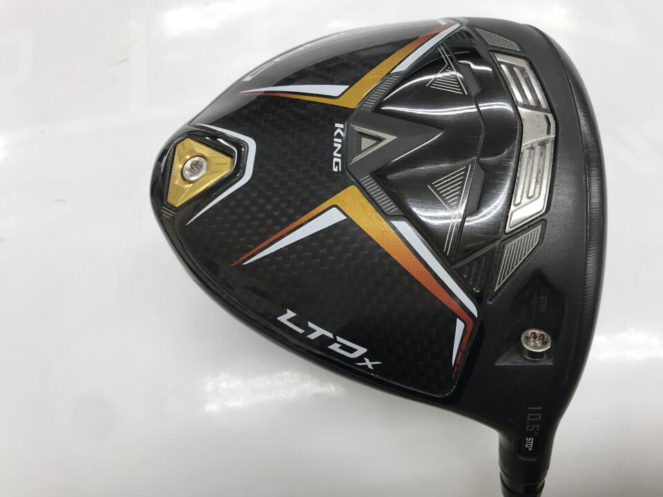 【中古】コブラ KING LTDx Gold/Black ドライバー 10.5° Rフレックス 45.5インチ PING TFC 360 リシャフト品 Cランク 右利き用 COBRA ゴルフクラブ キング ゴルフドゥ ゴルフ用品 GOLF DO 中古ゴルフクラブ