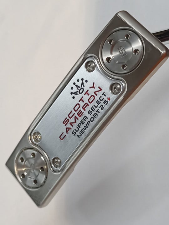 【中古】タイトリスト SC SUPER SELECT NEWPORT 2.5+ パター 34.0インチ ヘッドカバーあり オリジナルスチール Bランク 右利き用 Titleist ゴルフクラブ スコッティキャメロン スーパーセレクト ニュー
