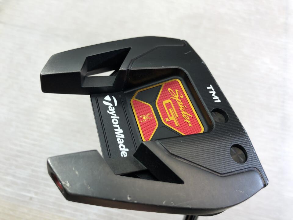 【中古】テーラーメイド Spider GT BLACK TM1 パター 33.0インチ ヘッドカバーあり オリジナルスチール Dランク 右利き用 Taylormade ゴルフクラブ スパイダーGTブラック TM1 ゴルフドゥ ゴルフ用品 GOLF｜ゴルフ ドゥ 中古クラブ店