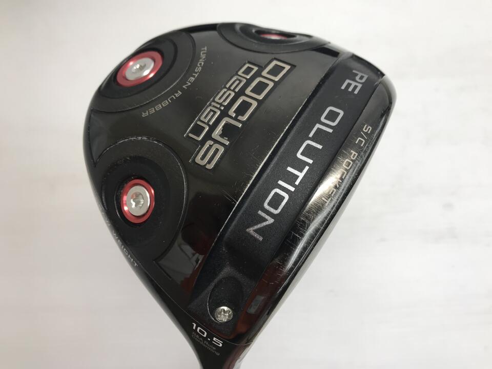 【中古】ハラケン DOCUS REVOLUTION ドライバー 10.5° Sフレックス 45.25インチ DOCUS DESiGNHS45SLUGGERT2 リシャフト品 Cランク 右利き用 Haraken ゴルフクラブ ゴルフドゥ ゴルフ用品