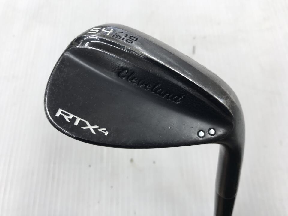 【中古】クリーブランド RTX-4 ブラックサテン ウェッジ 54° S200フレックス 35.25インチ ダイナミックゴールド Dランク 右利き用 Cleveland ゴルフクラブ ゴルフドゥ ゴルフ用品 GOLF DO 中古ゴルフ