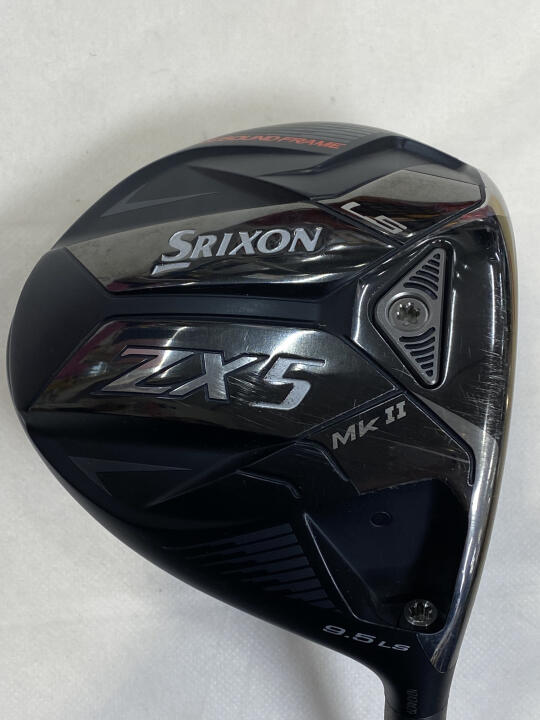 【中古】ダンロップ SRIXON ZX5 Mk2 LS ドライバー 9.5° Sフレックス 45.75インチ ヘッドカバーあり Diamana GT 50 リシャフト品 Cランク 右利き用 DUNLOP ゴルフクラブ スリクソンZX5 MK2 LS ゴルフドゥ ゴ