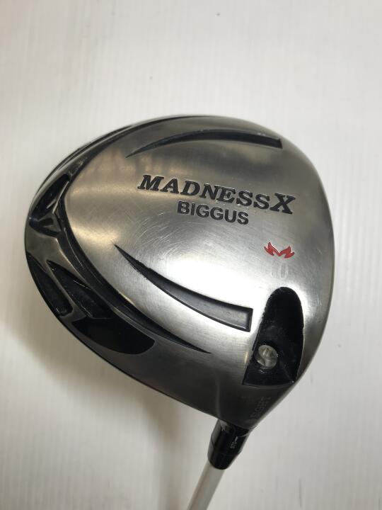【中古】MADNESS X MADNESS X BIGGUS ドライバー 10° SRフレックス 46.0インチ ヘッドカバーあり スピーダー474 リシャフト品 Cランク 右利き用 ゴルフクラブ ゴルフドゥ ゴルフ用品 GOLF DO 中古ゴルフ|ゴルフ ドゥ 中古クラブ店