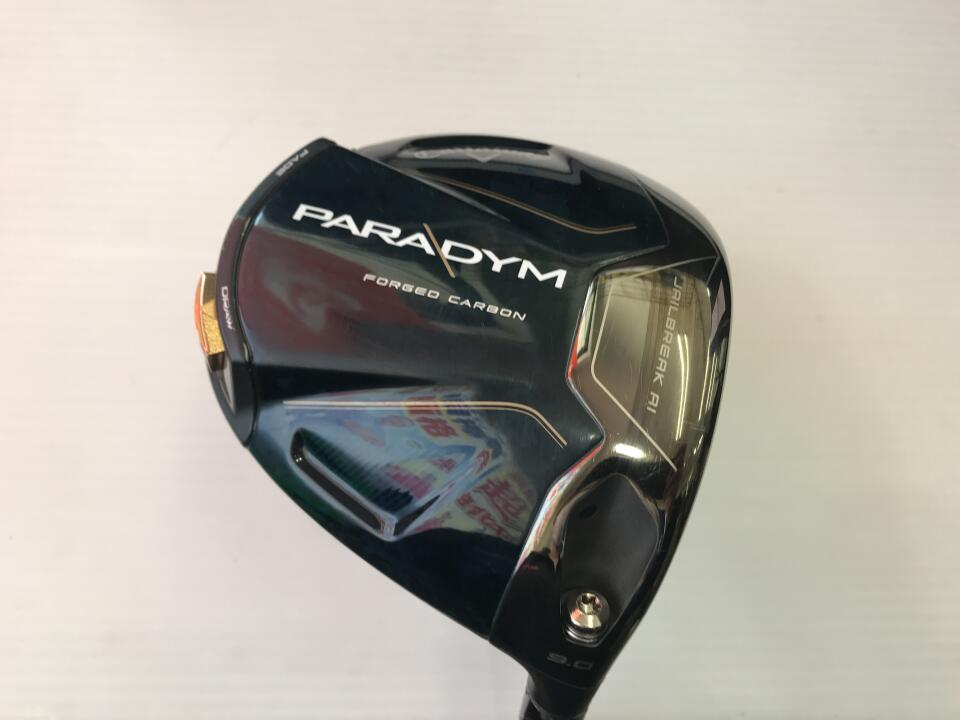 【中古】キャロウェイ PARADYM ドライバー 9° Sフレックス 45.0インチ SPD569　EV ６ リシャフト品 Cランク 右利き用 Callaway ゴルフクラブ パラダイム ゴルフドゥ ゴルフ用品 GOLF DO 中古ゴルフクラ