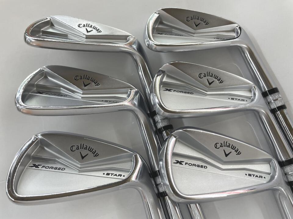 【中古】キャロウェイ X FORGED STAR 2024 アイアンセット Sフレックス 38.0インチ NSプロ MODUS 3 TOUR 105 Dランク 右利き用 Callaway ゴルフクラブ エックスフォージドスター2024 ゴルフドゥ ゴルフ用品 G